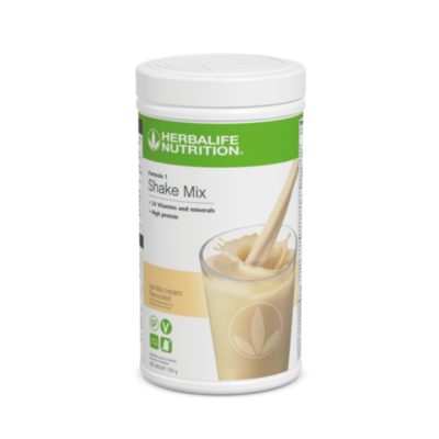 Herbalife Formula 1 Shake Mix - Vanilla Cream - 550g (21 servings)